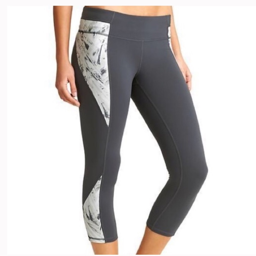Athleta Glacial Luma Yoga Leggings Cropped Women’s Size Small